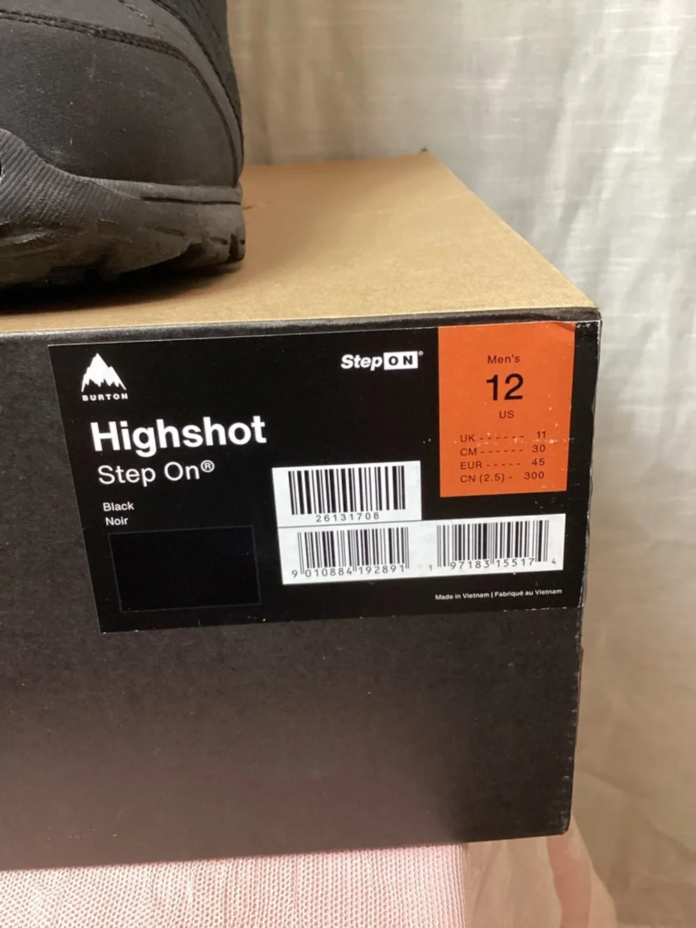Burton Highline BOA Men’s snowboard Boots; Size: 12